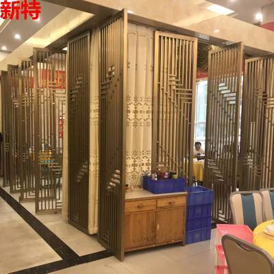 上海别墅铜屏风 铜板雕刻隔断屏风新方案很合适