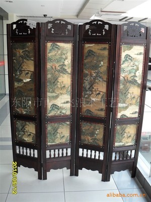 【屏风 四大美女屏风 批发屏风 低价屏风 便宜屏风 批发隔断屏风】价格,厂家,图片,屏风、花格,东阳市南马采韵堂木工艺品厂-